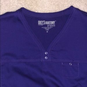 Greys Anatomy by Darco Scrub Top